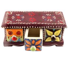 Spice Box-1436 Masala Rack Container Gift Item